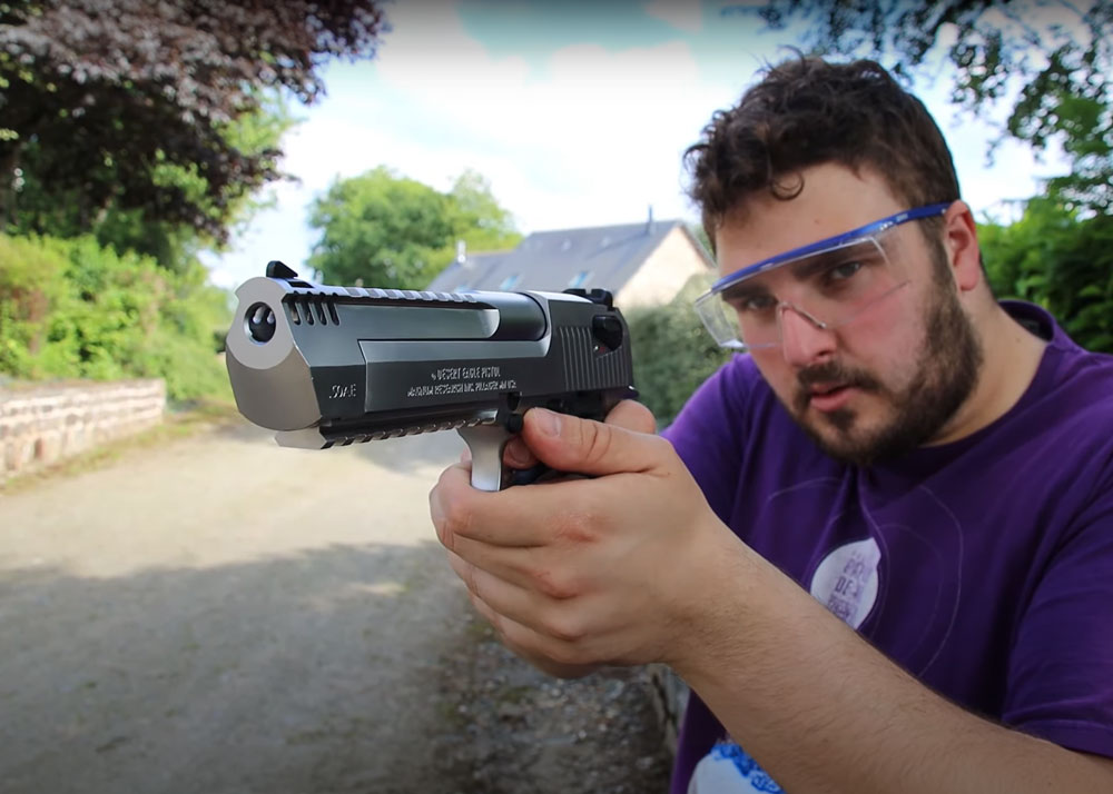 Timerzanov Airsoft: Cybergun/WE Desert Eagle L6 .50AE Silver GBB