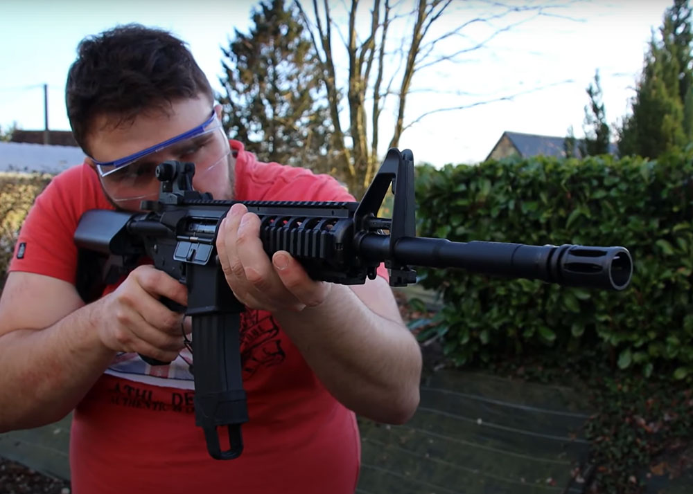 ™︎NEXT-GEN M4 Tokyo Marui Next Generation Recoil Shock System M4 AEG Rifle