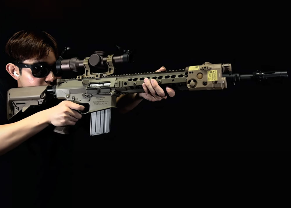Airsoft Chay's VFC KAC M110K1 GBB Review