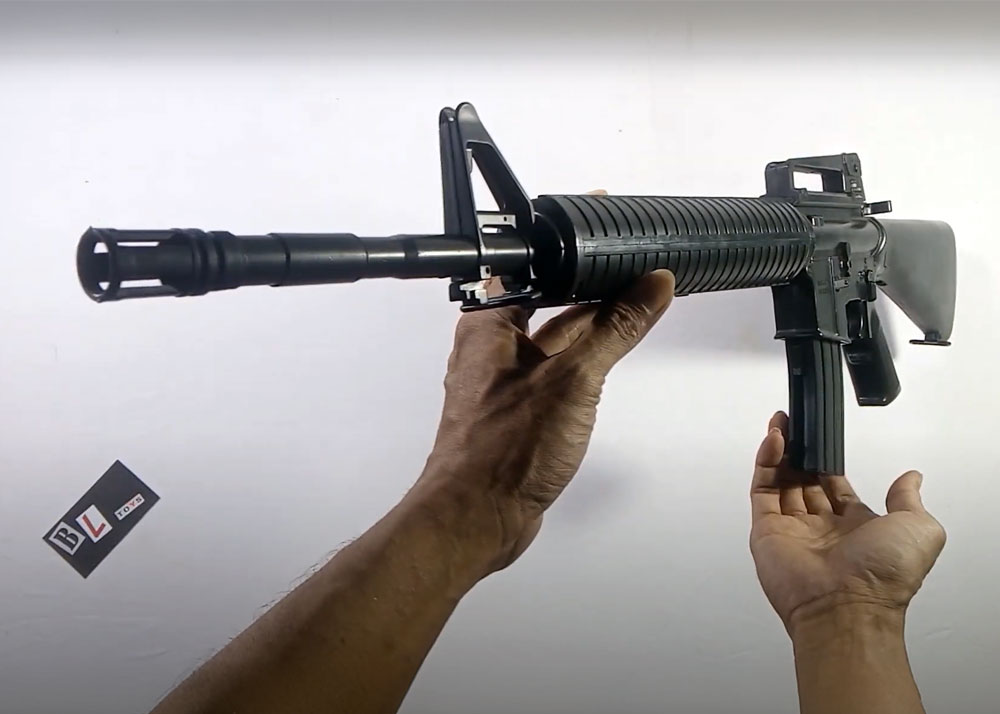 BL-Garage Both Elephant M16A2 Springer Unboxing & Quick Review