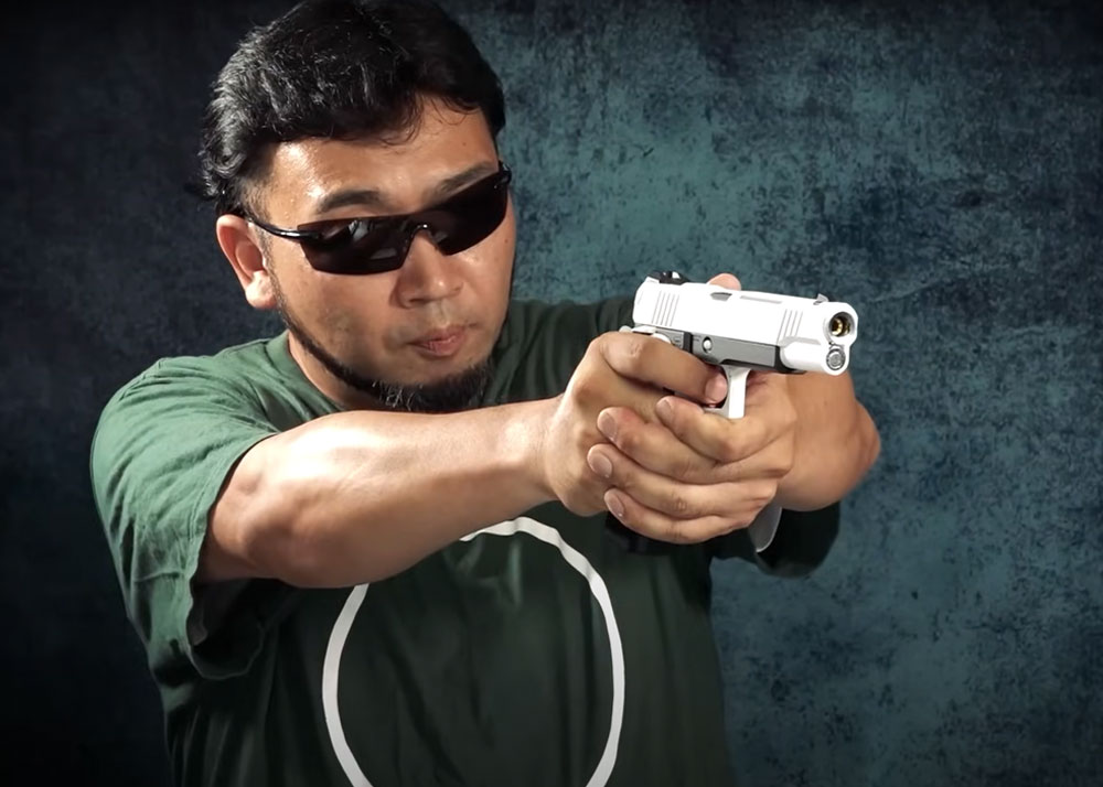 Hyperdouraku: Tokyo Marui Hi-Capa White DOR GBB Pistol