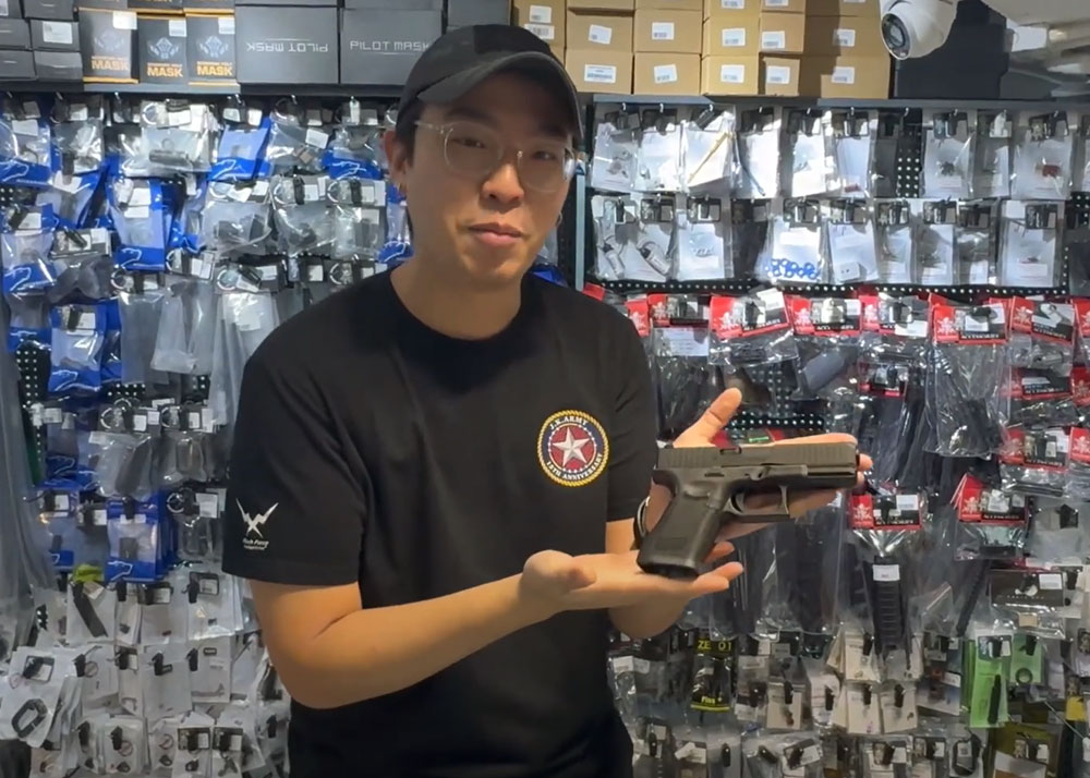 JK Army Umarex Glock 19 Gen 5 GBB Pistol