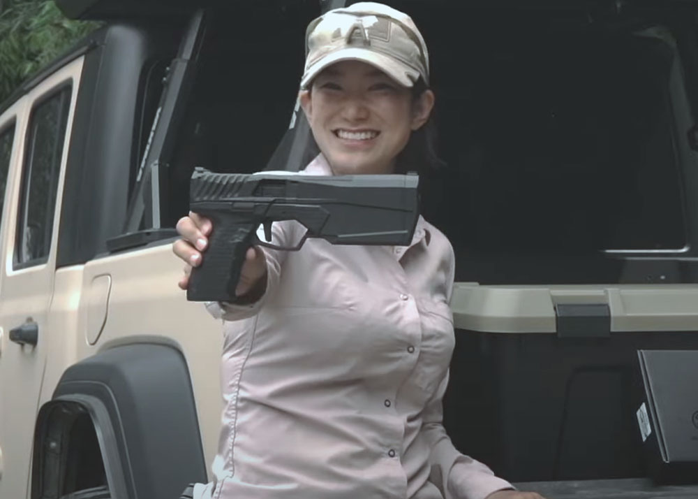 Lilly Tactical Tries The Krytac SilencerCo Maxim9 CO2 GBB