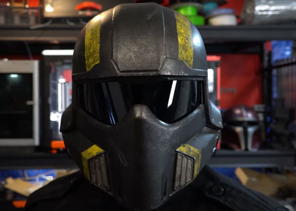 Nero3D 3D Printed Helldivers 2 Helmet