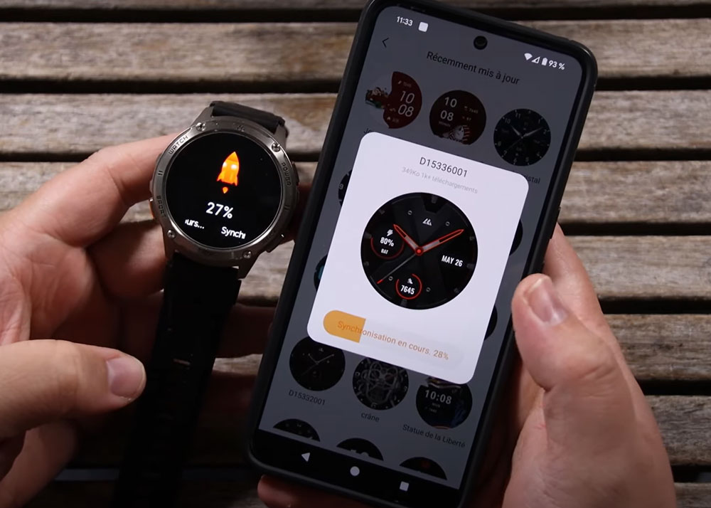 Timerzanov Airsoft: Kospet Tank T3 Rugged Smartwatch