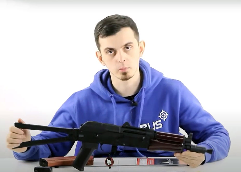 Airsoft-RUS CYMA AKS-74U CM035A With Wood Kit Overview