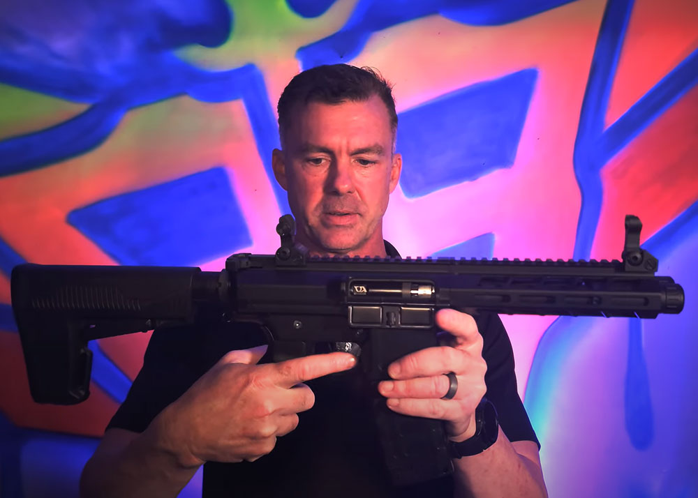 Azraels Armoury Modified Classic Army Dual Barrel Gel Blaster