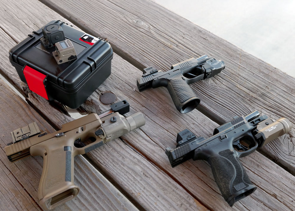 Benjamin Weiser Five Enclosed Pistol Red Dots Compared