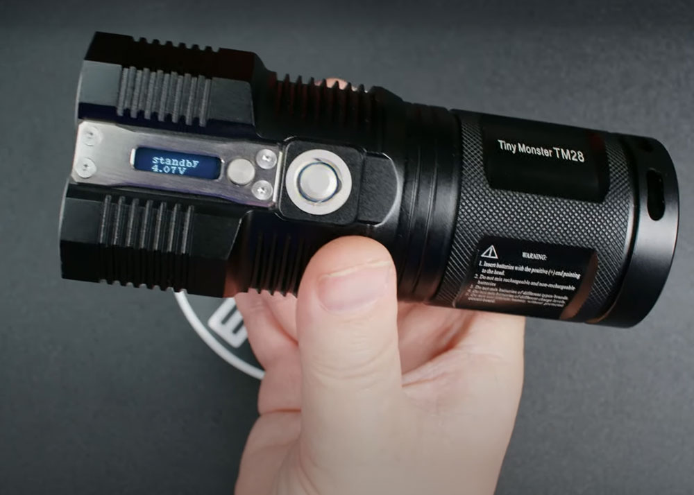 Cheule's Flashlight Reviews Nitecore TM28 QuadRay 6000 Lumen Flashlight