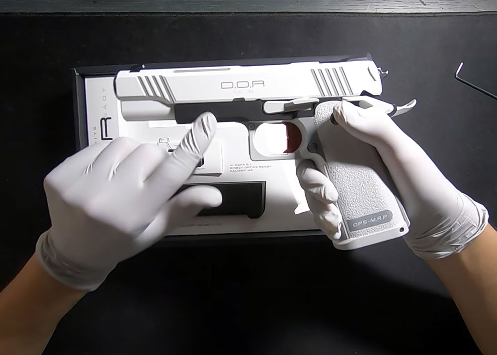 Eno Tokyo Marui Hi-Capa DOR White In Depth Look