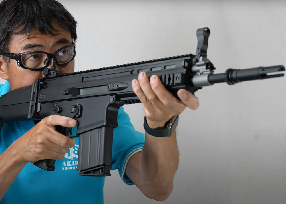 Mach Sakai With The Tokyo Marui SCAR-H NGRS