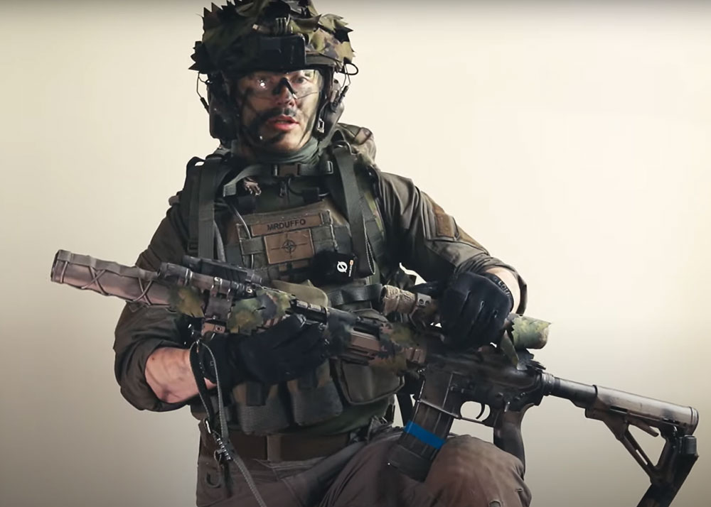 Mr. Duffo's Pack For A 7-Hour Airsoft Game