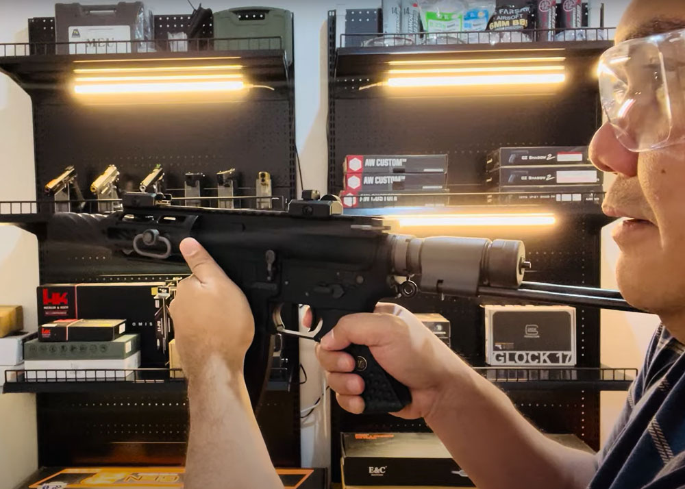 Practical Airsoft Tests The WE R5C GBB PCC