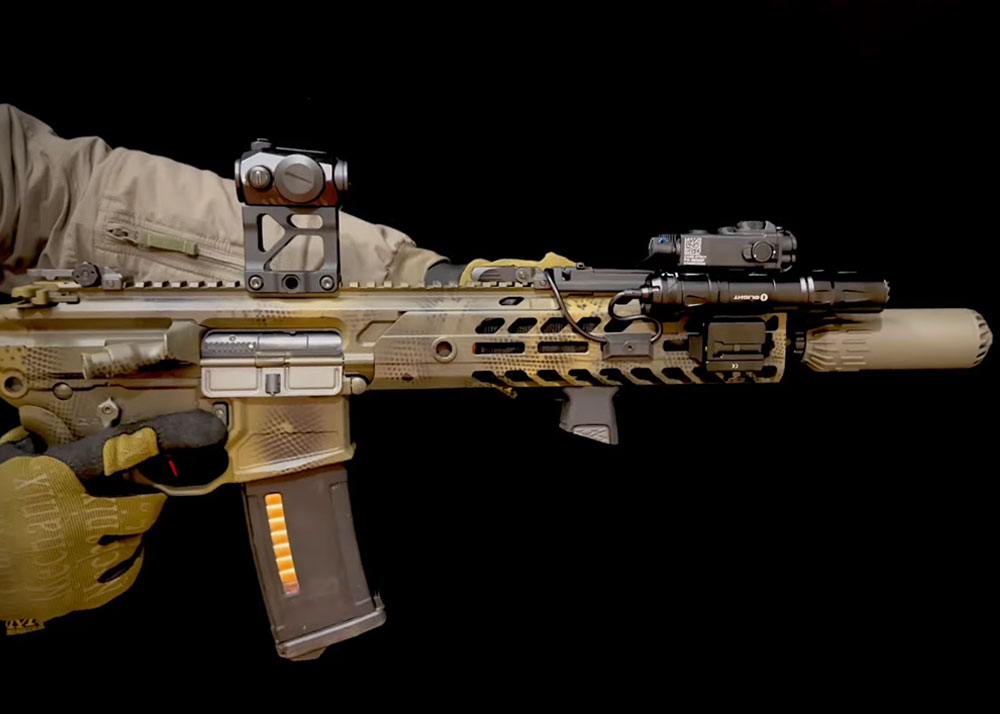 Prime Mech Airsoft VFC MCX AEG With Perun Clicker Mod
