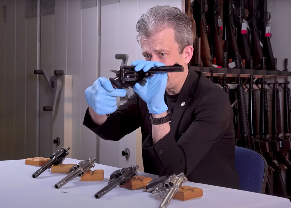Royal Armouries: Webley "Kaufmann" Improved Government Revolver