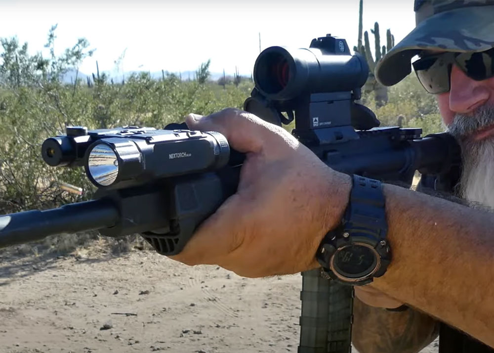 RTT: Guns & Gear Nextorch WL60 Green Aiming Laser Sight with White Light LED Illuminator