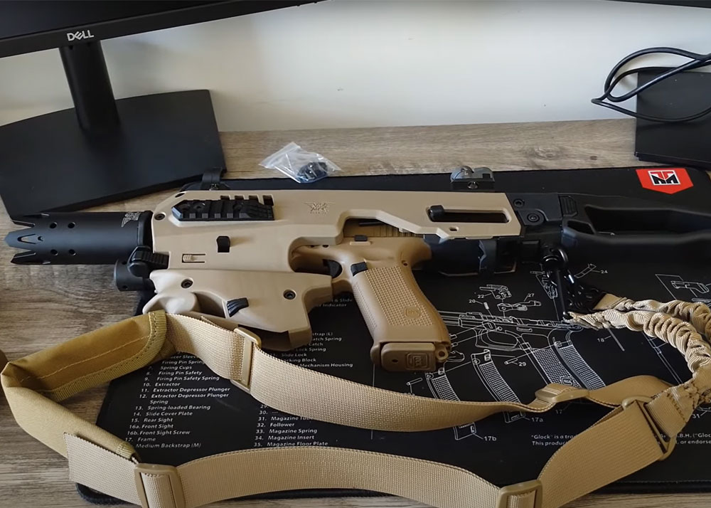 Tactical Newbie CAA MCK Conversion With A Glock 19X GBB Pistol