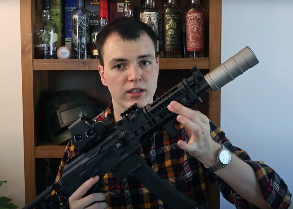 The BB Warrior On Arcturus Airsoft AK AEGs