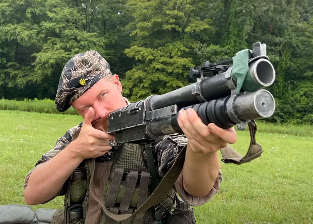 The Gear Locker Custom Airsoft China Lake Grenade Shotgun, M79 Launcher & M2 Mortar