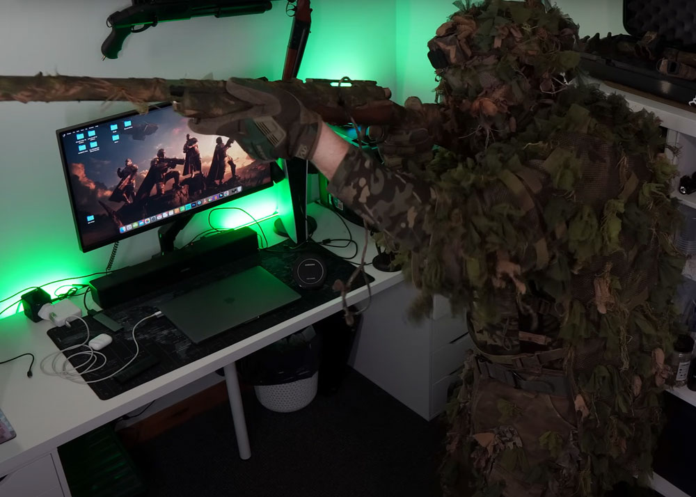 Airsoft CamMan's Ultimate Airsoft Ghillie Sniper Loadout Of 2024
