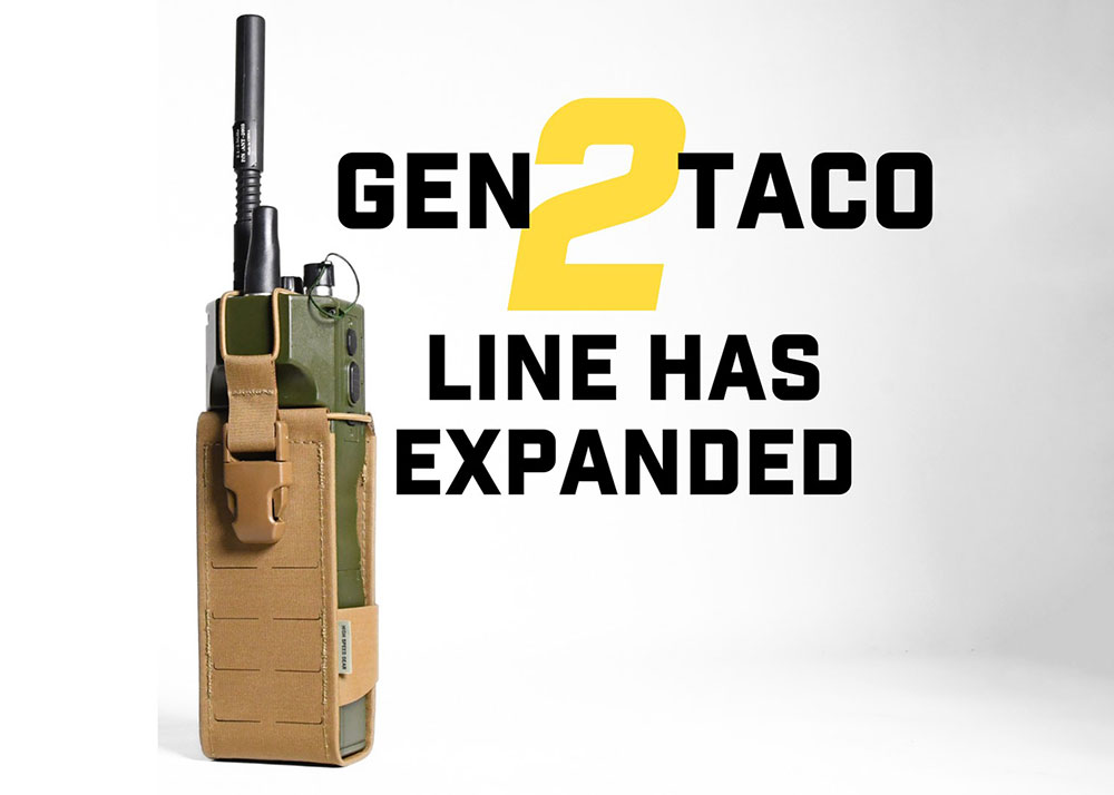 High Speed Gear GEN 2 Large Radio TACO