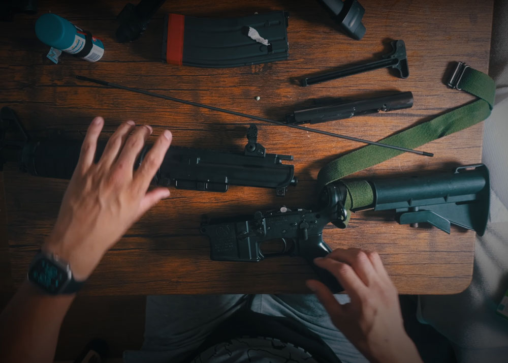 Maydaysan Airsoft Cleaning Airsoft Gas Blowback Guns