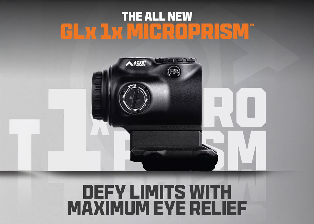 Primary Arms Optics GLx 1x MicroPrism