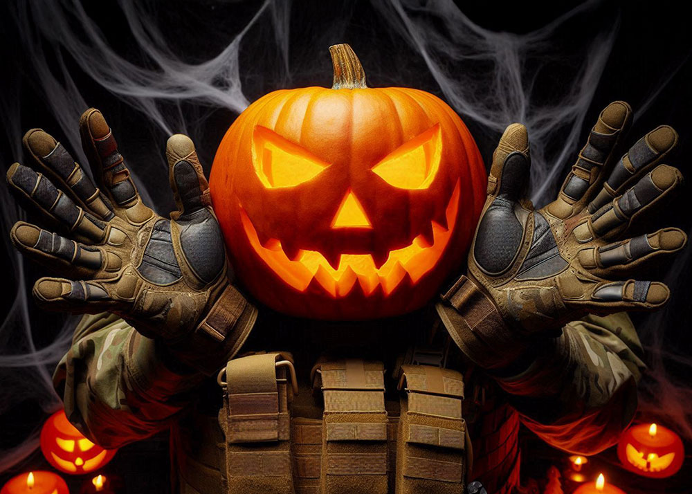 Tactical Jack-O-Lantern