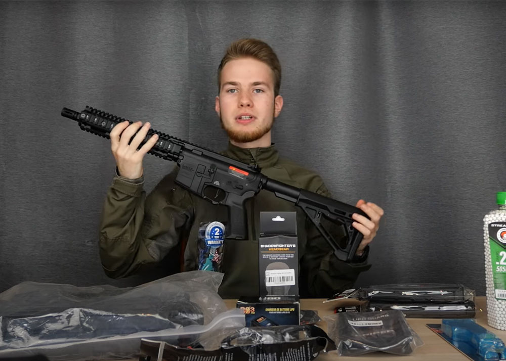 Q-Airsoft Airsoft Beginner Complete Set For Under €500