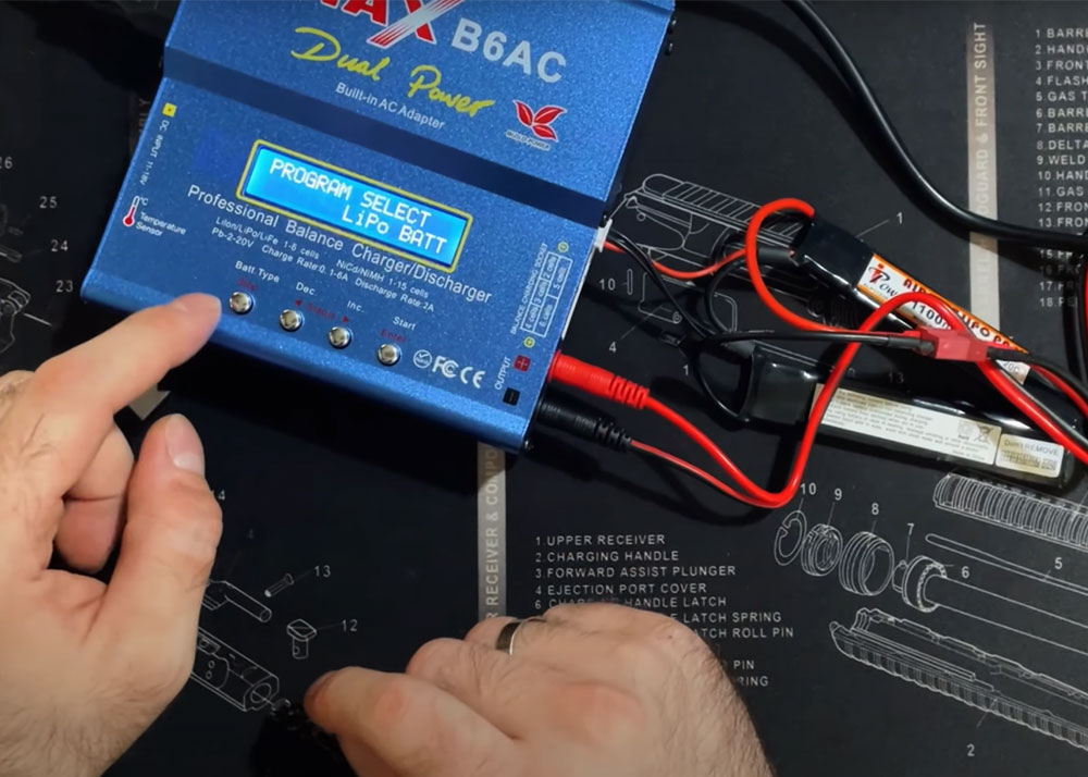 Hitman UA Restoring Battery With IMAX Charging