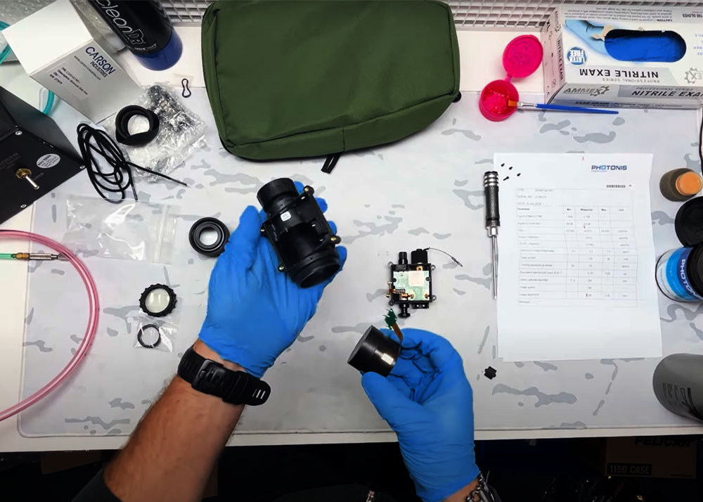 Amped Airsoft Installing The PVS-14 Photonis