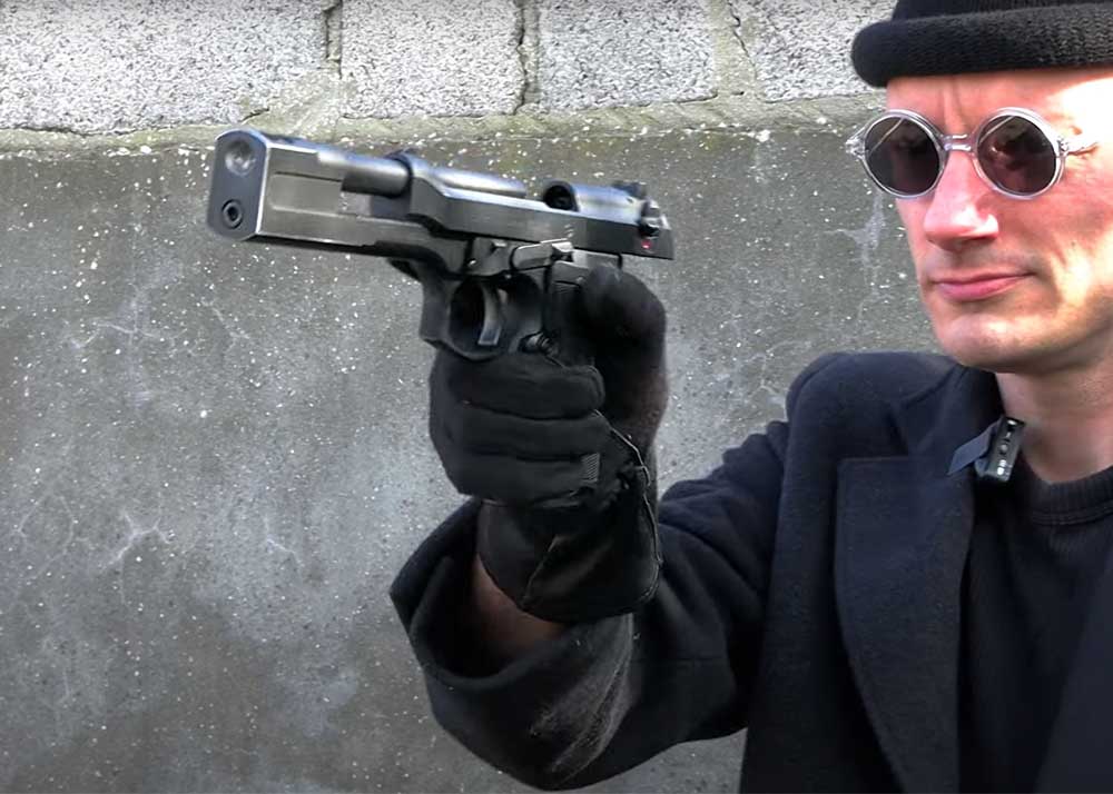 BadaBing Pictures With The Western Arms Beretta M92FS (LEON) GBB Pistol