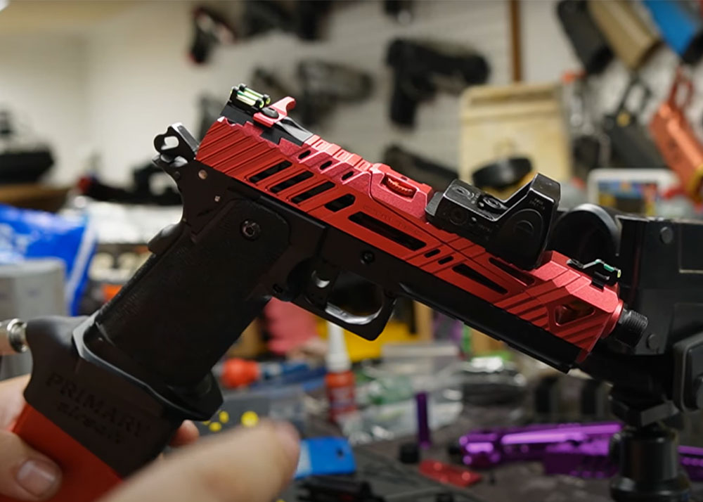 Knuckles GSM CTM Tac Superline 4.3 Hi-Capa Full Auto Shooting Test