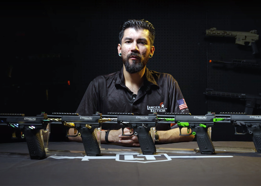 Lancer Tactical Tandemkross Cthulhu GBB Pistol Colours