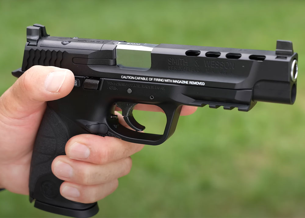 Smith & Wesson M&P 9L PC Ported ガスガン TOKYO MARUI 東京マルイ S&W M&P 9L PC Ported ブラック ガス