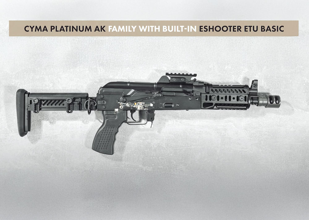 Taiwan Gun CYMA Platinum AK Family eShooter ETU Programming