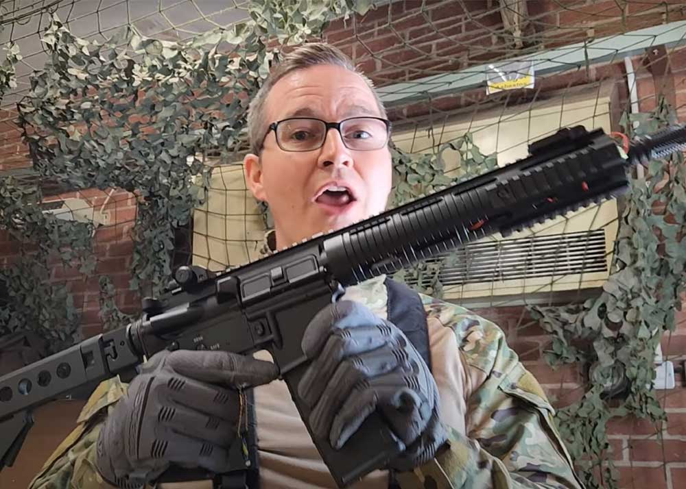 UK Airsoft On The Double Bell LR300 Folding Stock