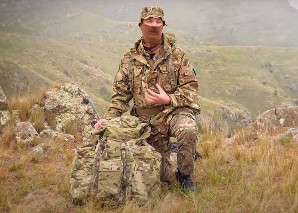 Army  & Outdoors The British MTP Infantry Rucksack