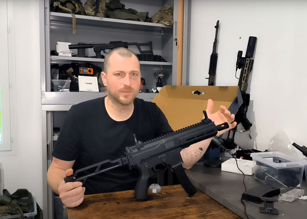El Bridos The Double Eagle DMP9 SMG AEG