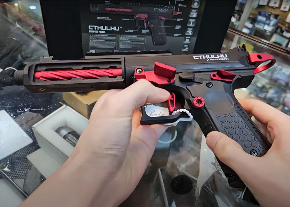 Paradise Hobby Lancer Tactical Tandemkross Cthulhu Ruger Mark IV GBB 