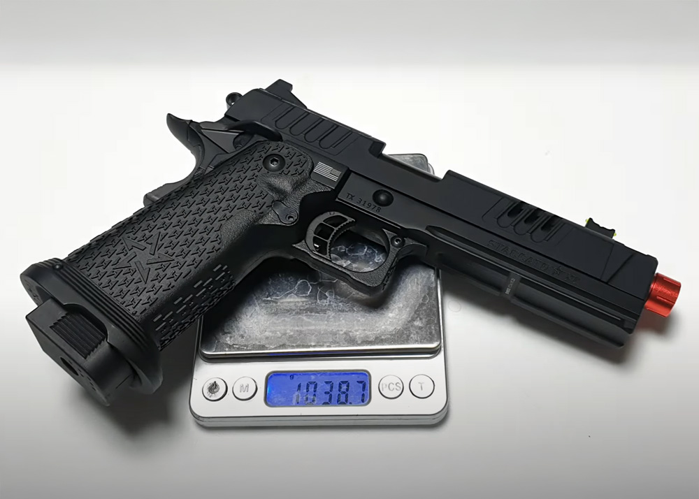 PlaSSo Tries The EMG Staccato XC GBB Pistol
