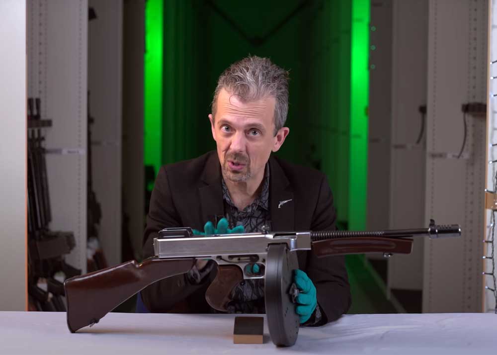 Royal Armouries: Aluminium Model 1928 Thompson "Tommy Gun"