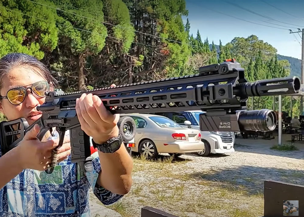 Simo GBB G&G LevAR 15 Lever Action Test Firing