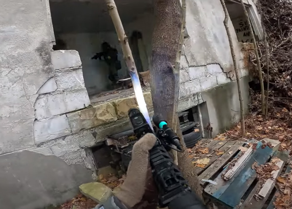 AirsoftNEXT Raven HPA M4 & CYMA CGS Gameplay
