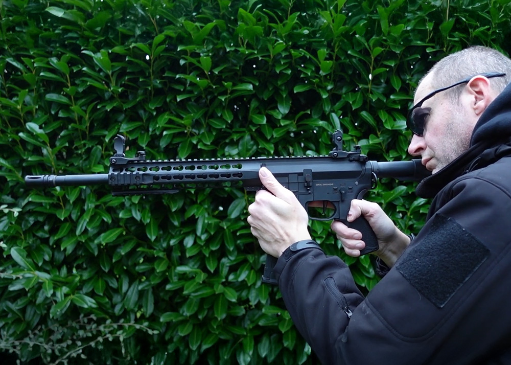 Golgy Tries The Delta Armory AR15 KeyMod 10" Charlie ETU
