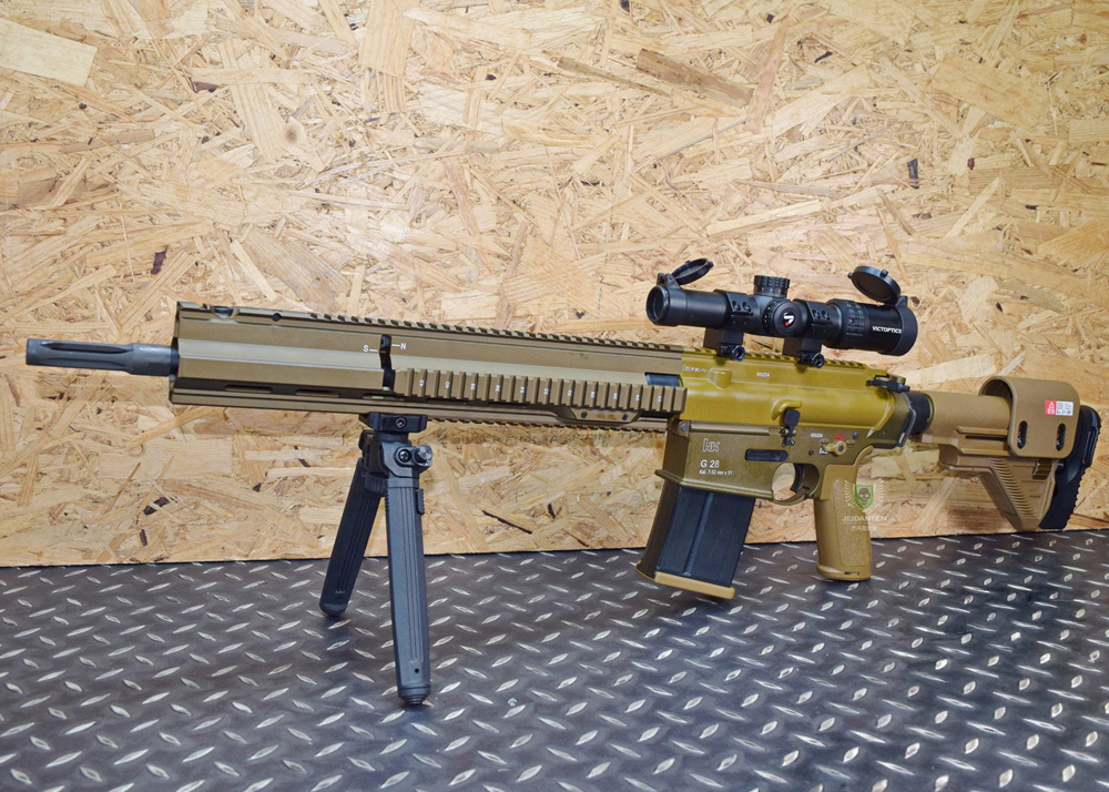 H&K VFC G28 DMR 762 AEG 1,70 Joule - Dark Earth - DarkBull