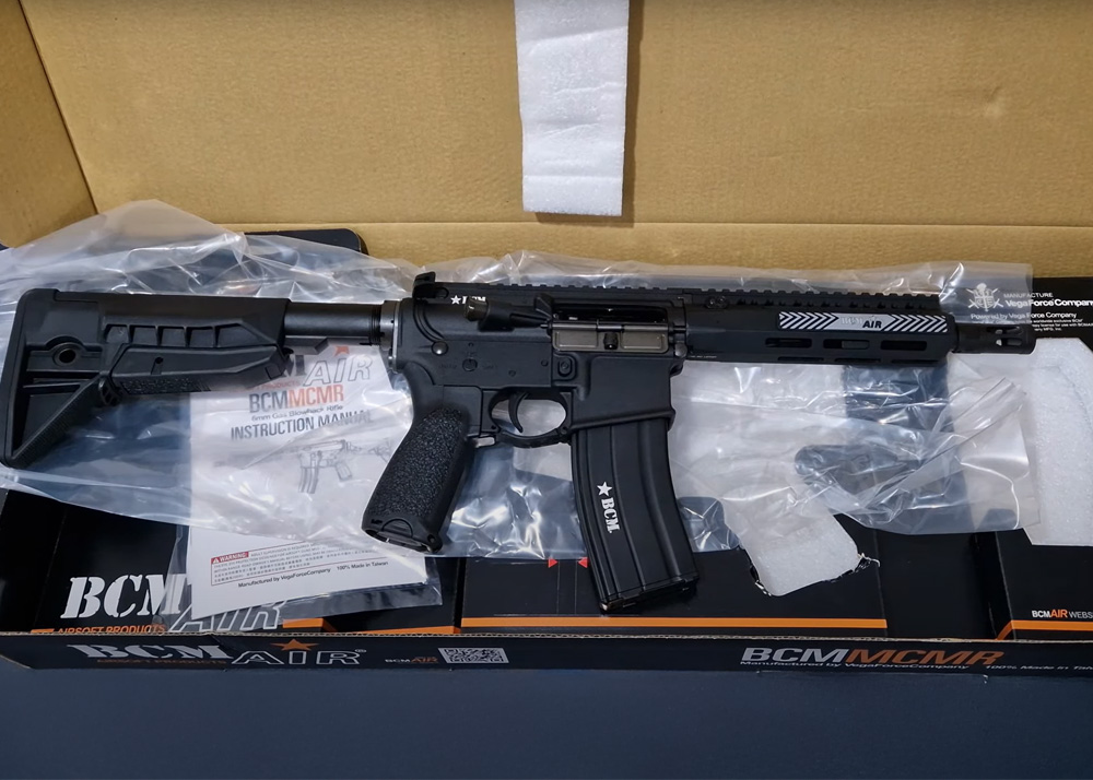 Middle Aged Gamer VFC BCM MCMR MK2 8.5" GBBR Unboxing