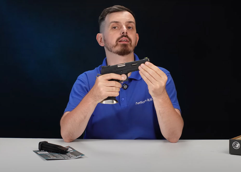 Airsoft-RUS WE Airsoft Hi-Capa 5.1 Force GBB Pistol Overview