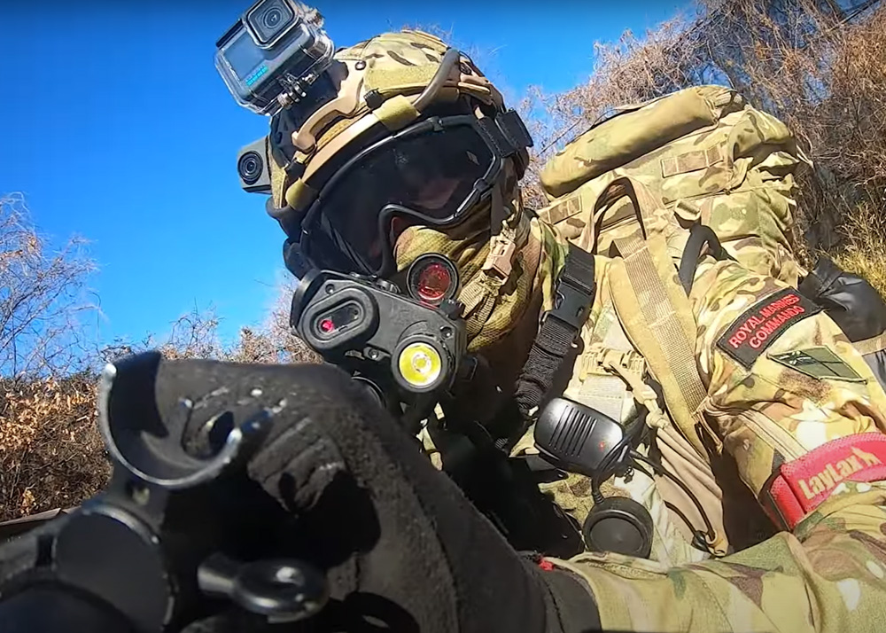 Defrowe Airsoft Brings A UK Royal Marines Kit To An Airsoft Game