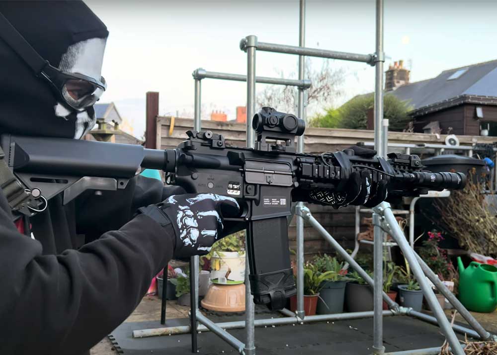 Grim The Berserker On The Specna Arms SA-P19 Prime